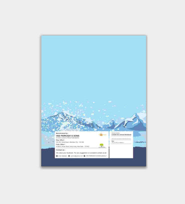 Candid Soft Cover 20x30 Notebook - 148 Pages