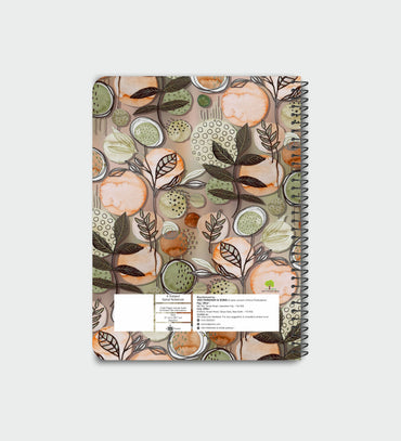 Candid A4 Partition 6-in-1 Notebook (Spiral) - 500 Pages