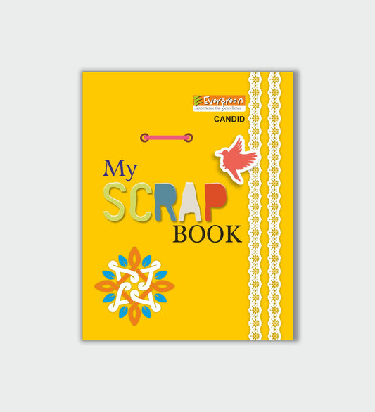 Candid A4 Soft Cover Scrap Book - Plain - 24 Pages