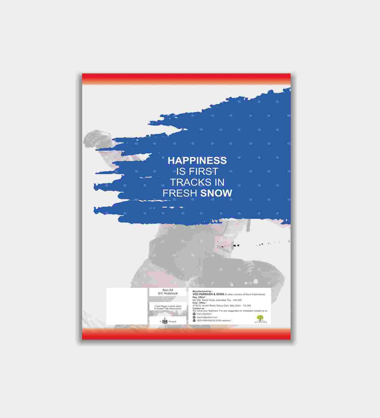 VPS A4 Soft Cover Notebook - 280 Pages