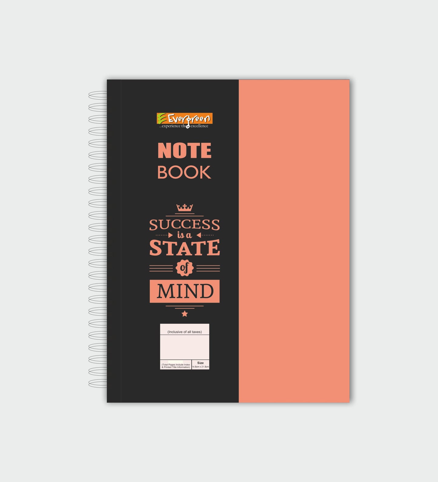 Candid B5 Wiro Notebook - 5 Subject 5 Colour - 300 Pages
