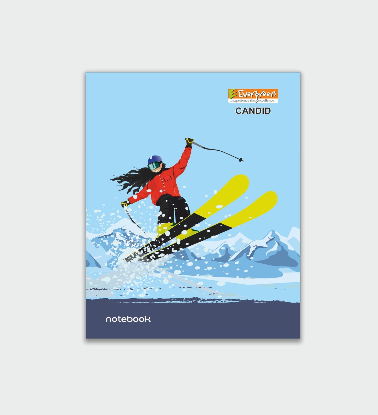 Candid Soft Cover 20x30 Notebook - 120 Pages