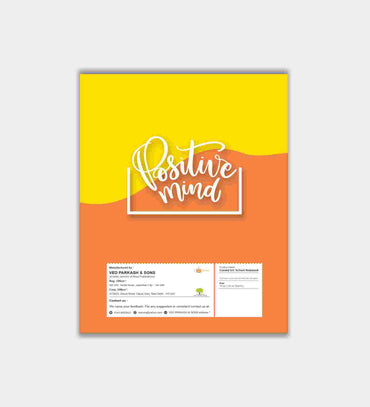 Candid Soft Cover 20x30 Notebook - 192 Pages