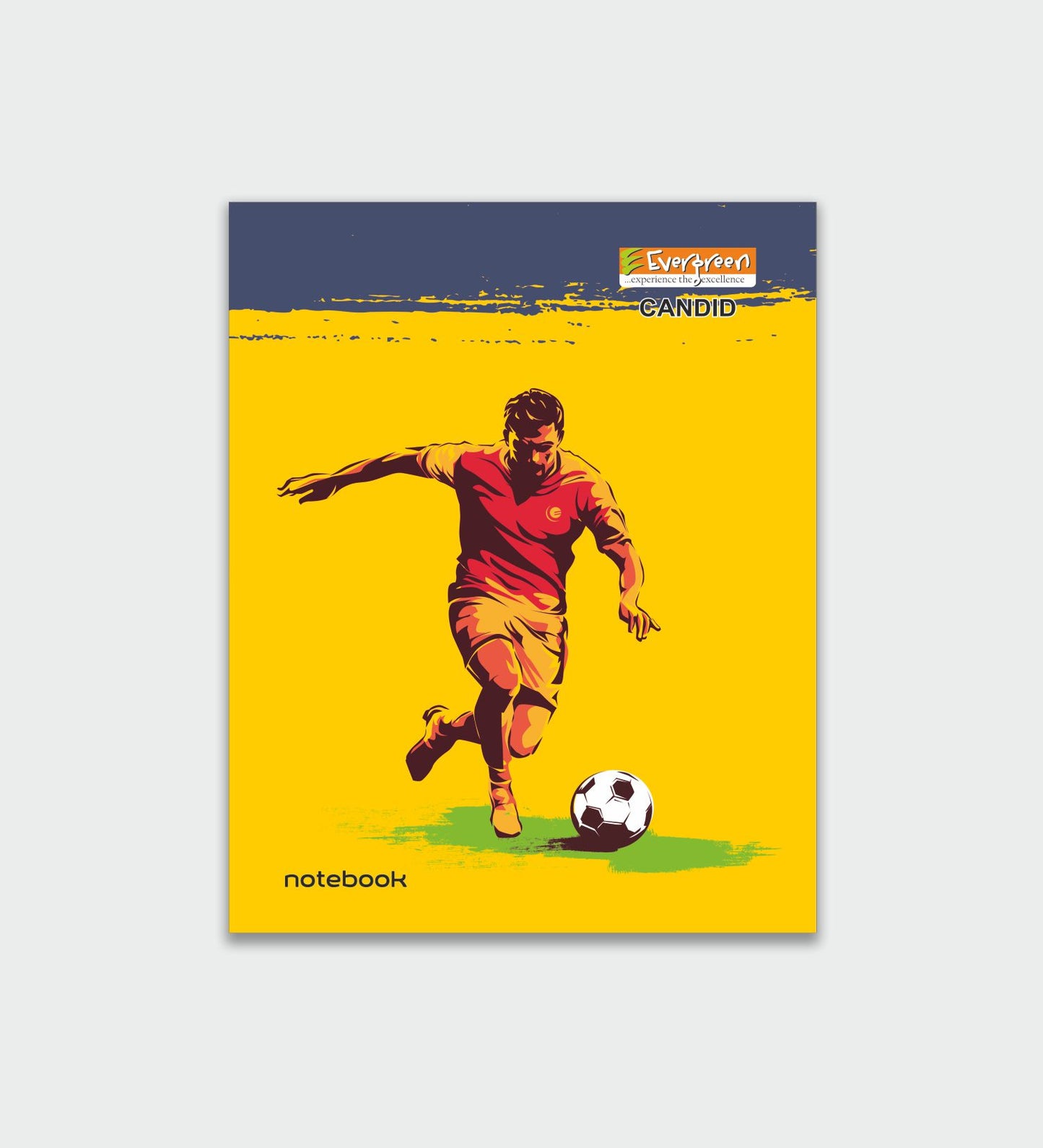 Candid Soft Cover 20x30 Notebook - 192 Pages
