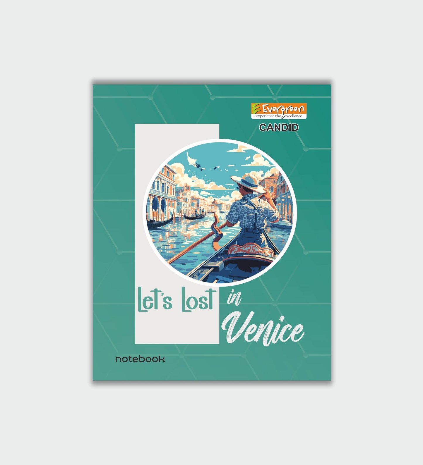 Candid Soft Cover 20x30 Notebook - 240 Pages