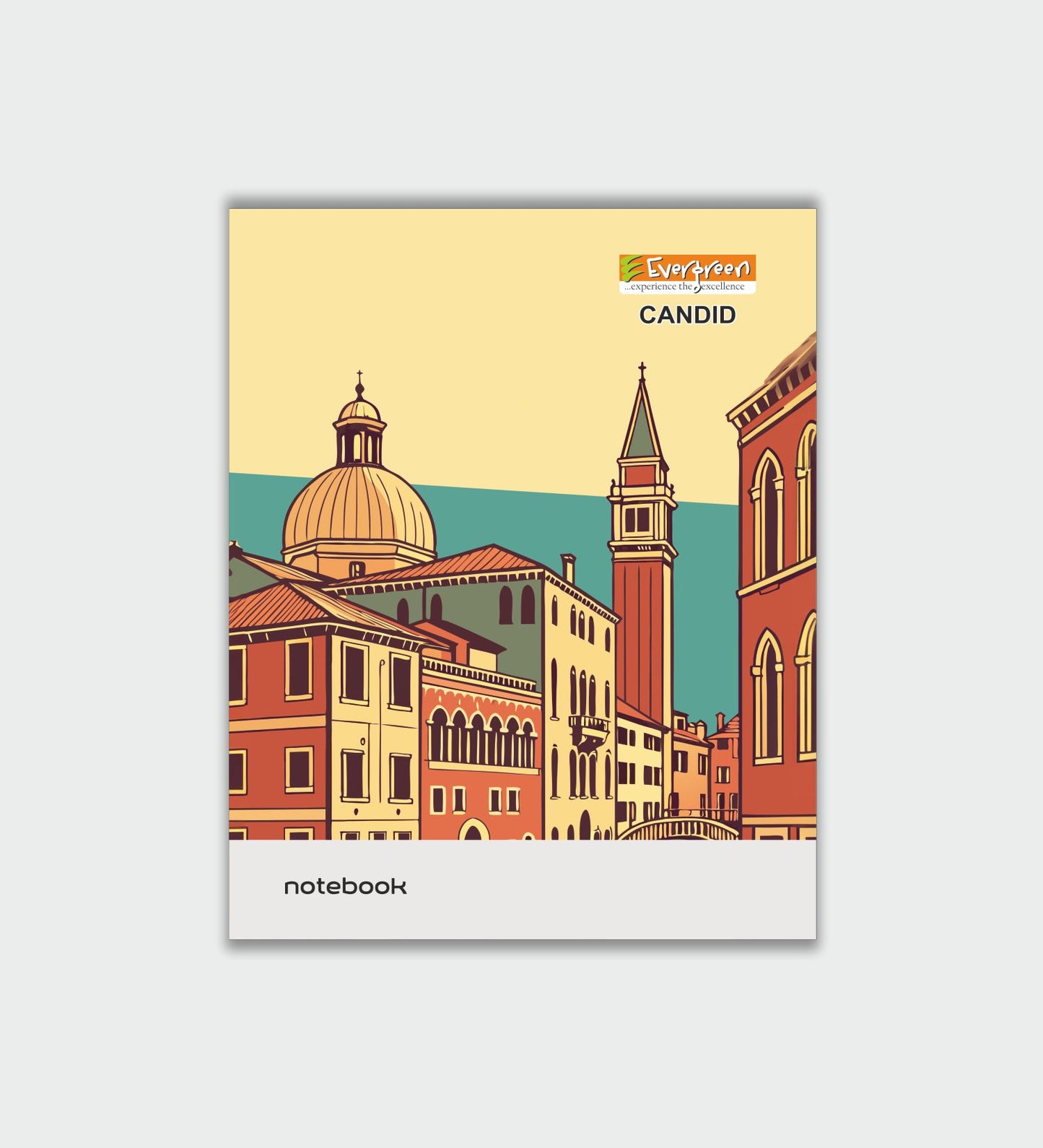 Candid Soft Cover 20x30 Notebook - 240 Pages