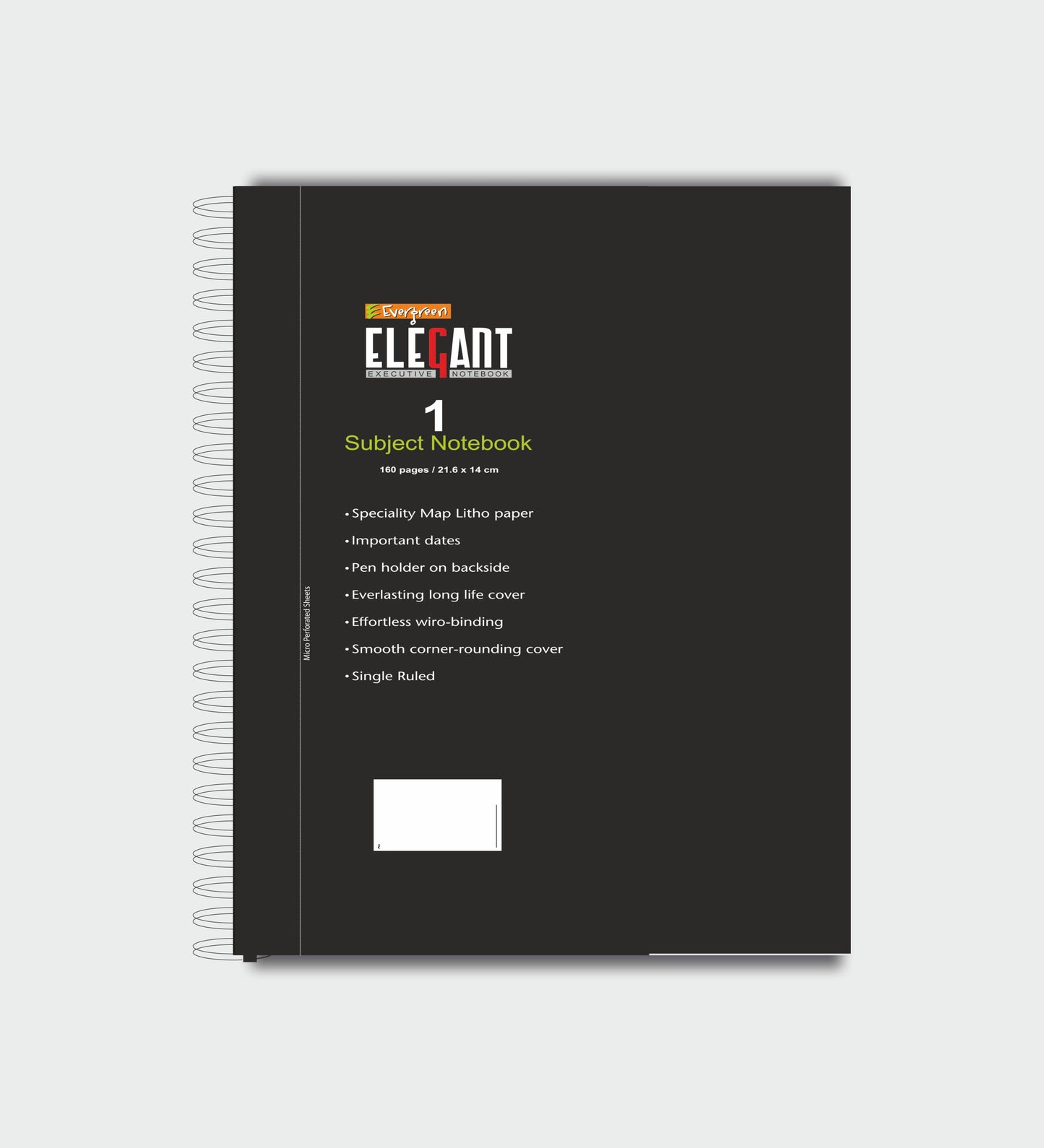 Candid Soft Cover A5 Wiro - Elegant 1 Part - 160 Pages