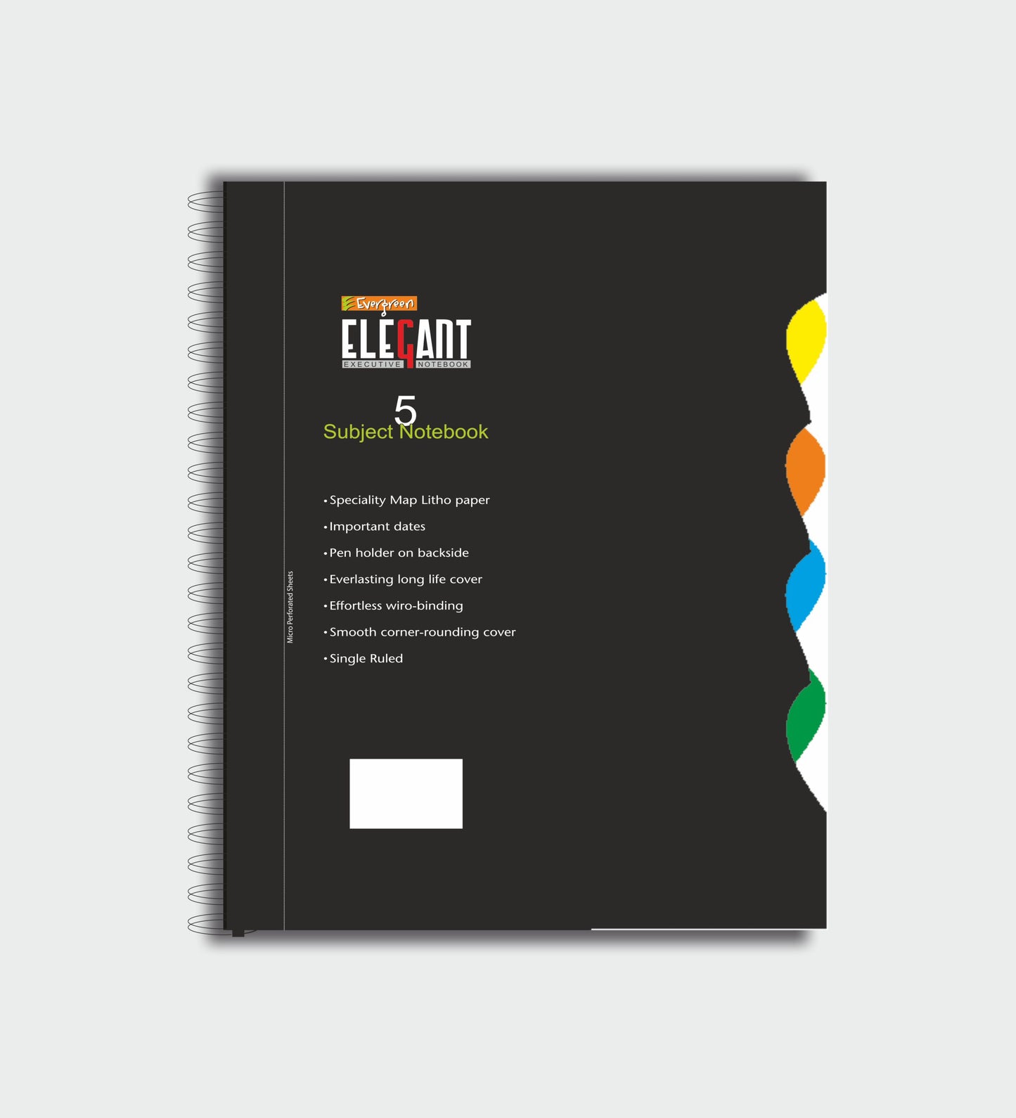 Candid Soft Cover A5 Wiro - Elegant 5 Part - 300 Pages
