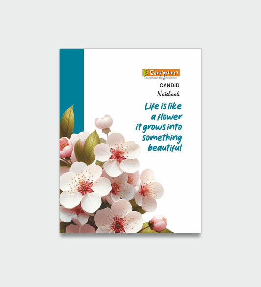 Candid Mini Jumbo Hard Cover Notebook -192 Pages