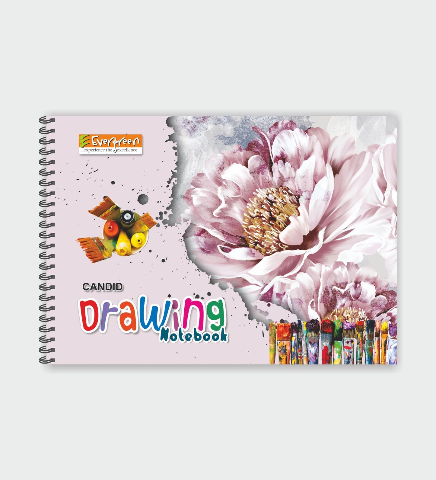 Candid  Spiral Drawing Notebook (A3) - 36 Pages