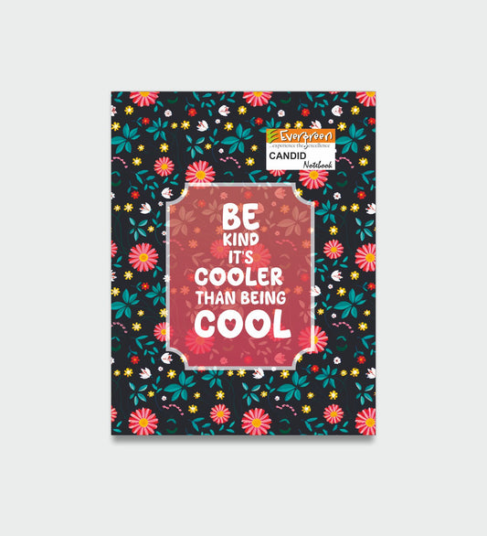 Candid Mini Jumbo Hard Cover Notebook - 120 Pages