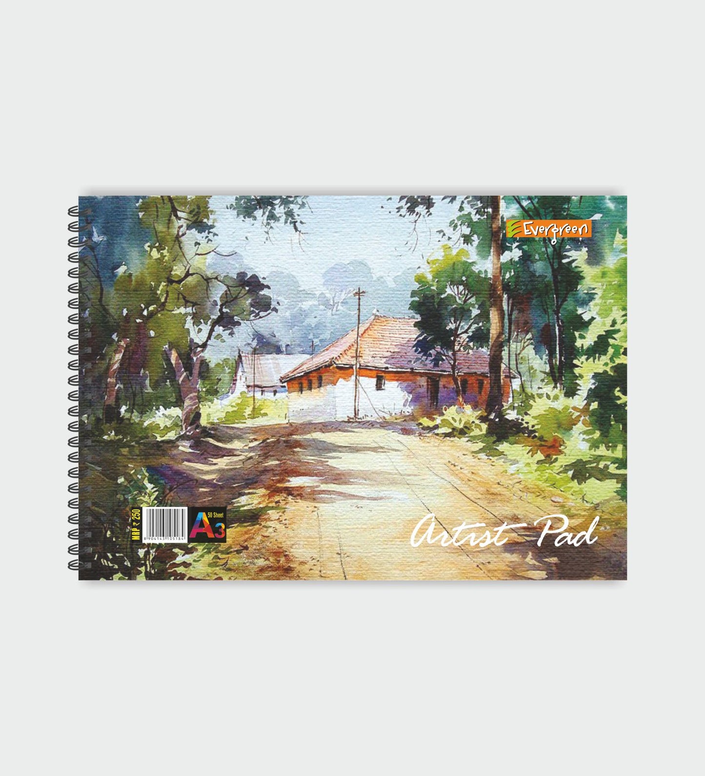 Candid A3 Aartistic Wiro Pad (Drawing) - 100 Pages