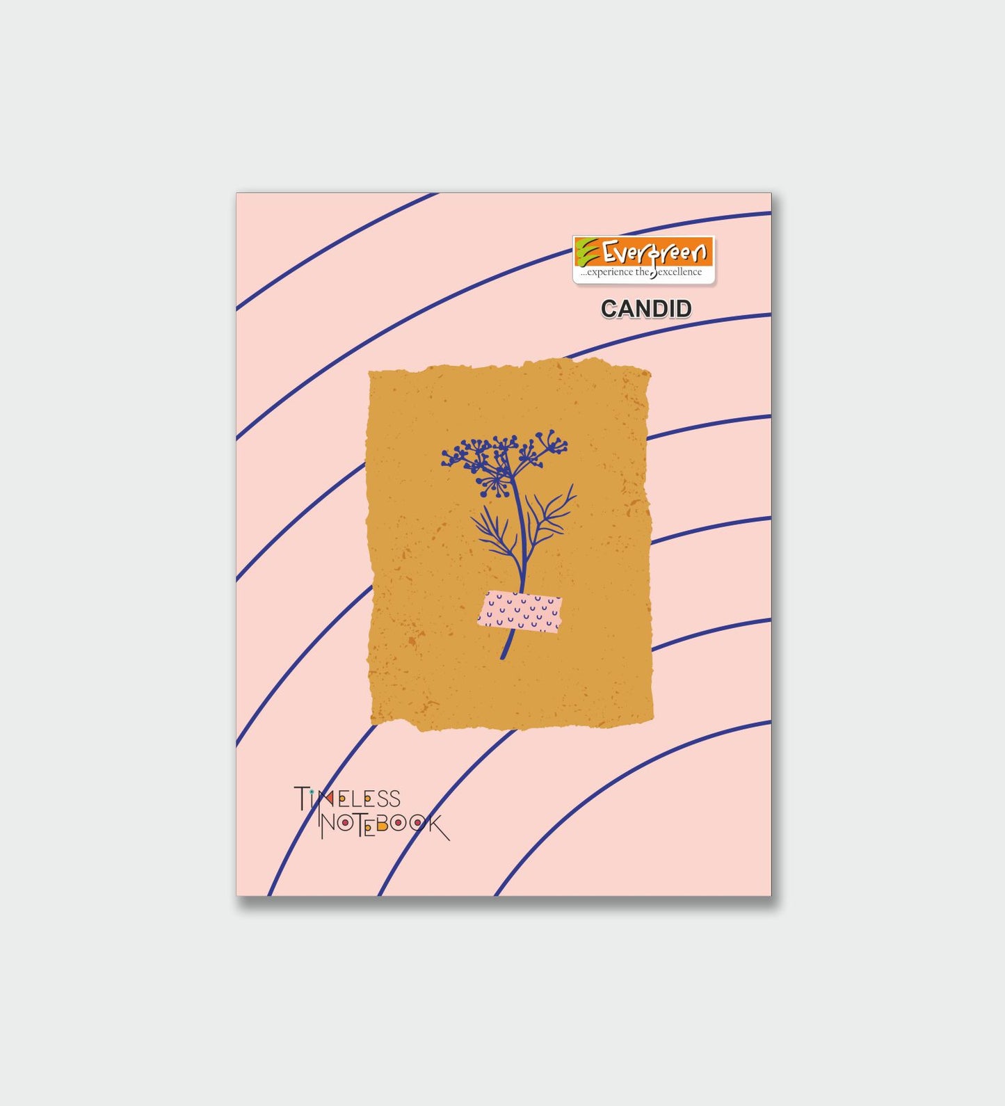 Candid B5 Hard Cover Notebook - 224 Pages
