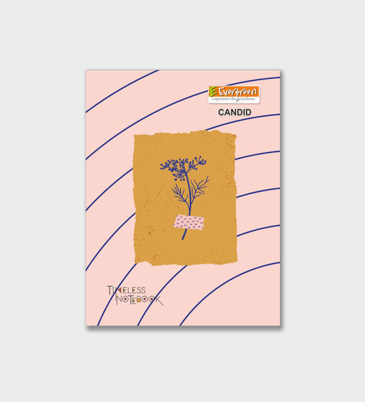 Candid B5 Hard Cover Notebook - 224 Pages