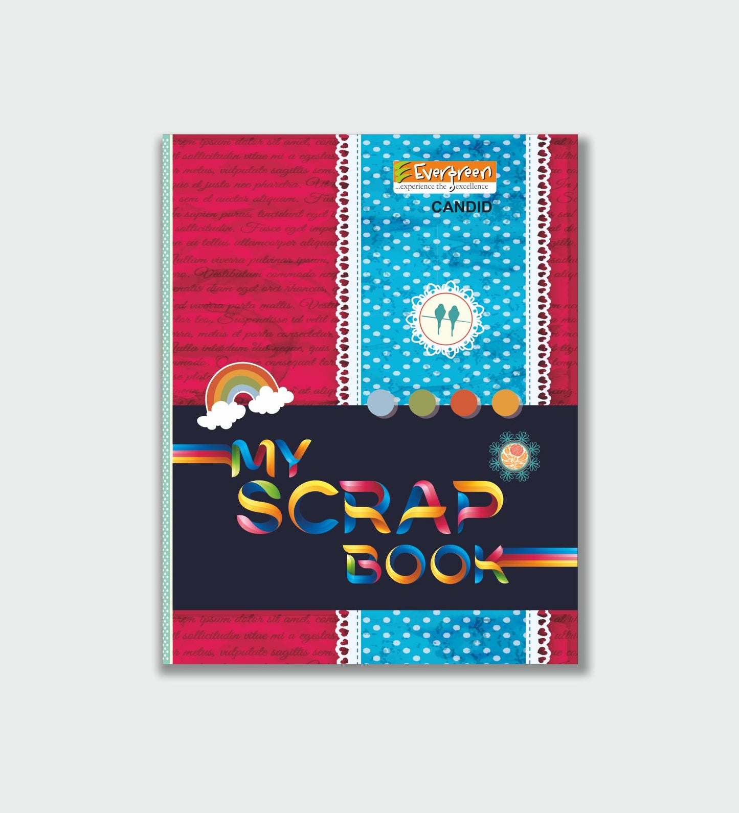 Candid A4 Soft Cover Scrap Book - Colored - 40 Pages