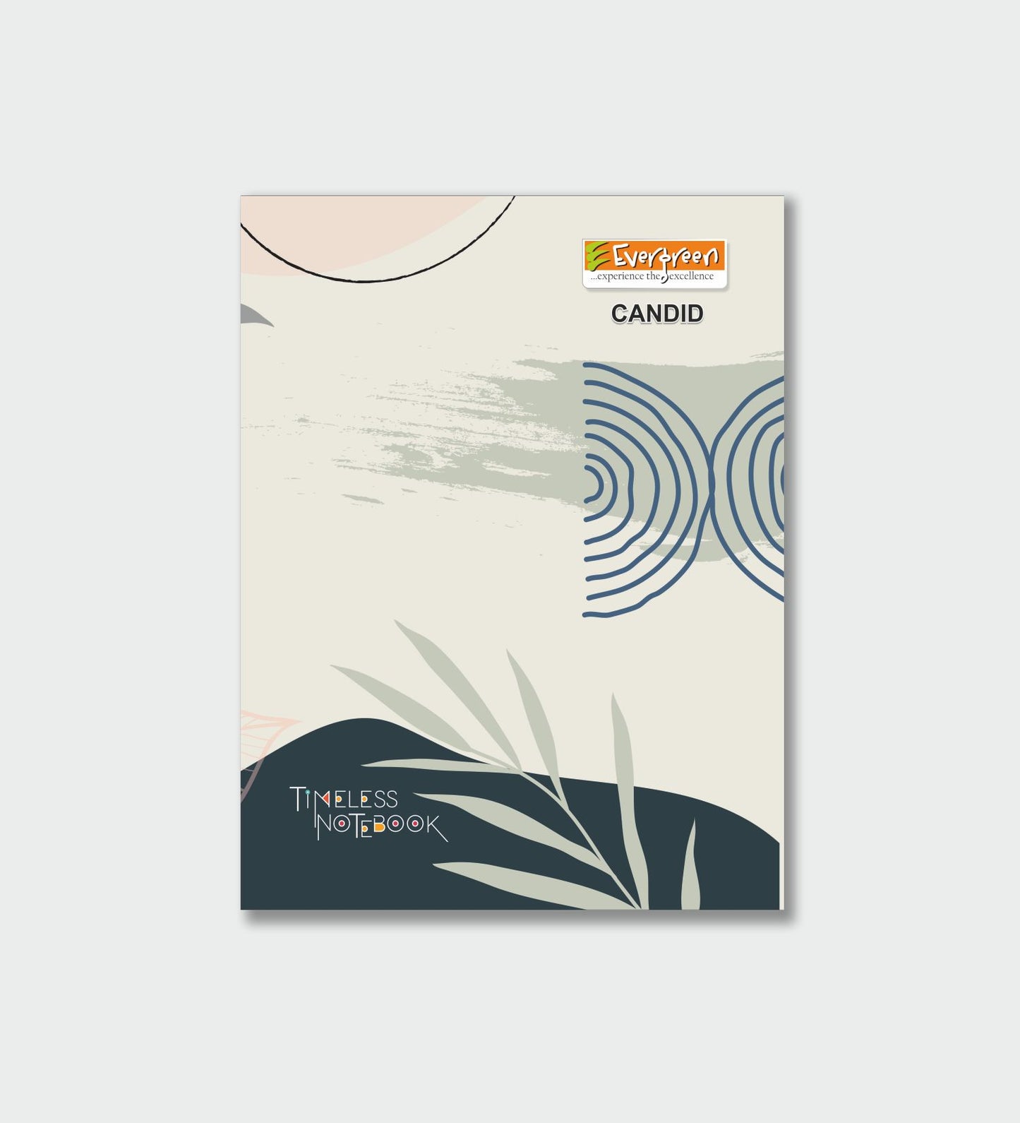 Candid B5 Hard Cover Notebook - 224 Pages