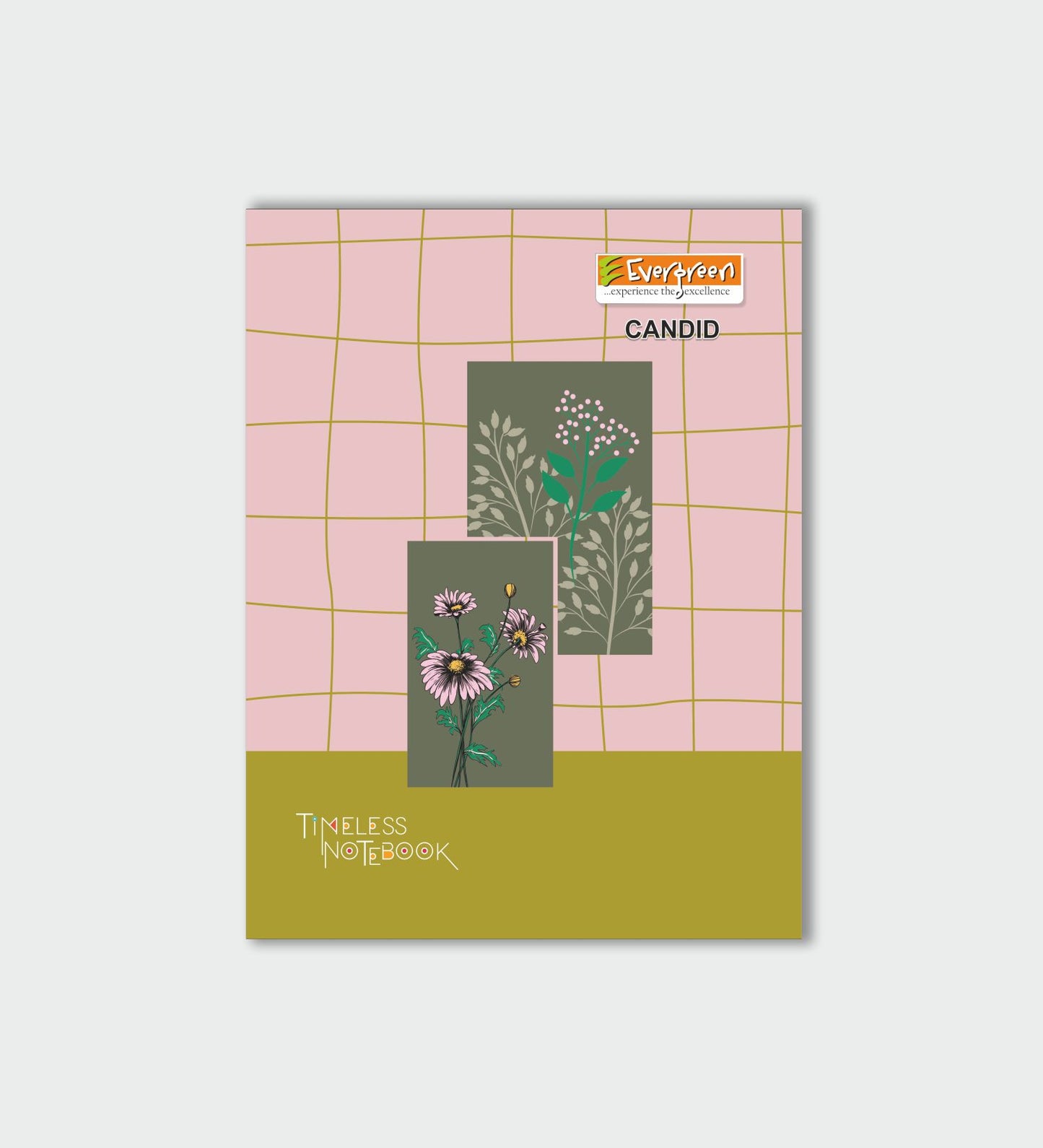 Candid B5 Hard Cover Notebook - 224 Pages