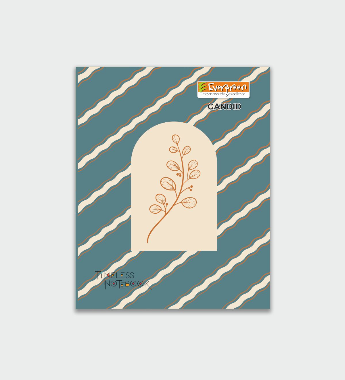 Candid B5 Hard Cover Notebook - 224 Pages