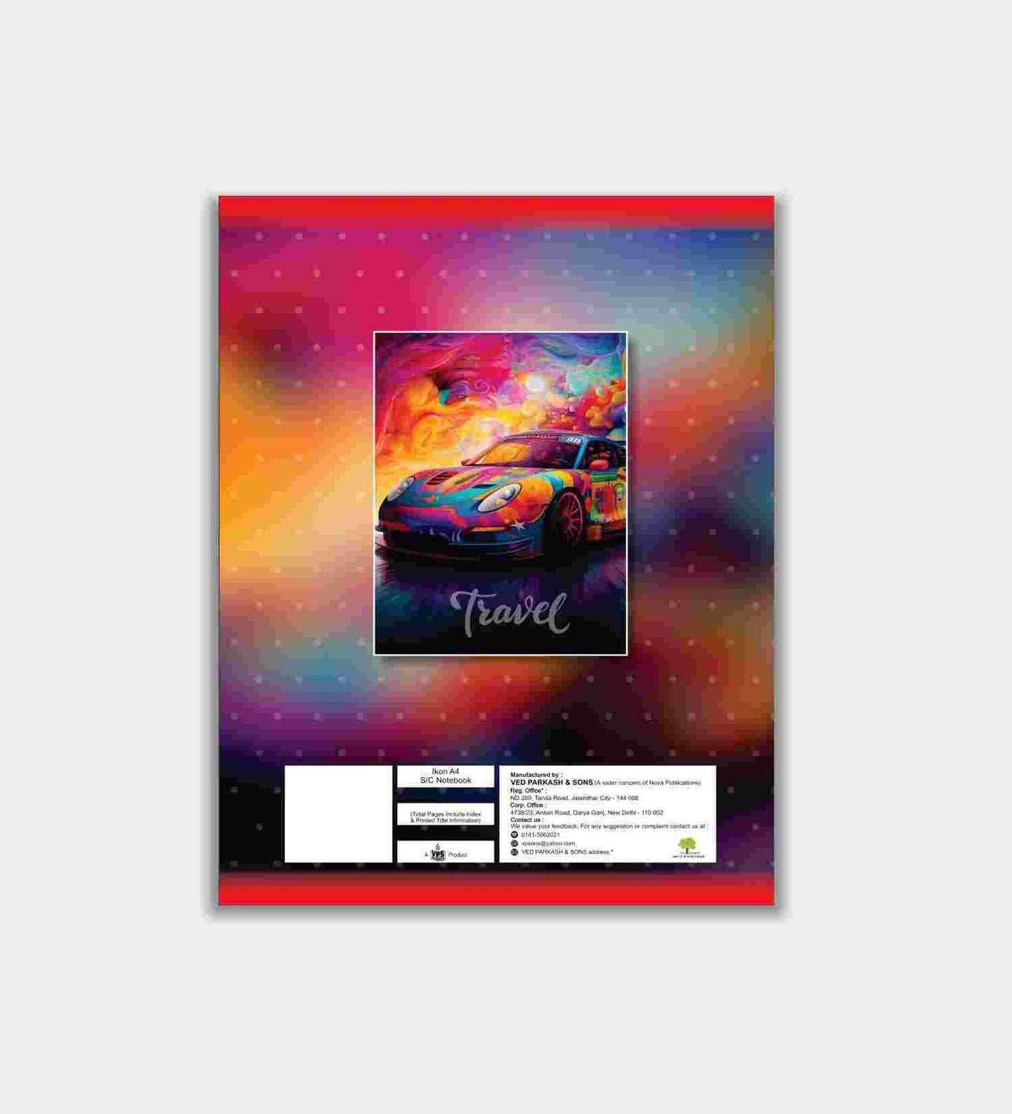 VPS A4 Soft Cover Notebook - 120 Pages