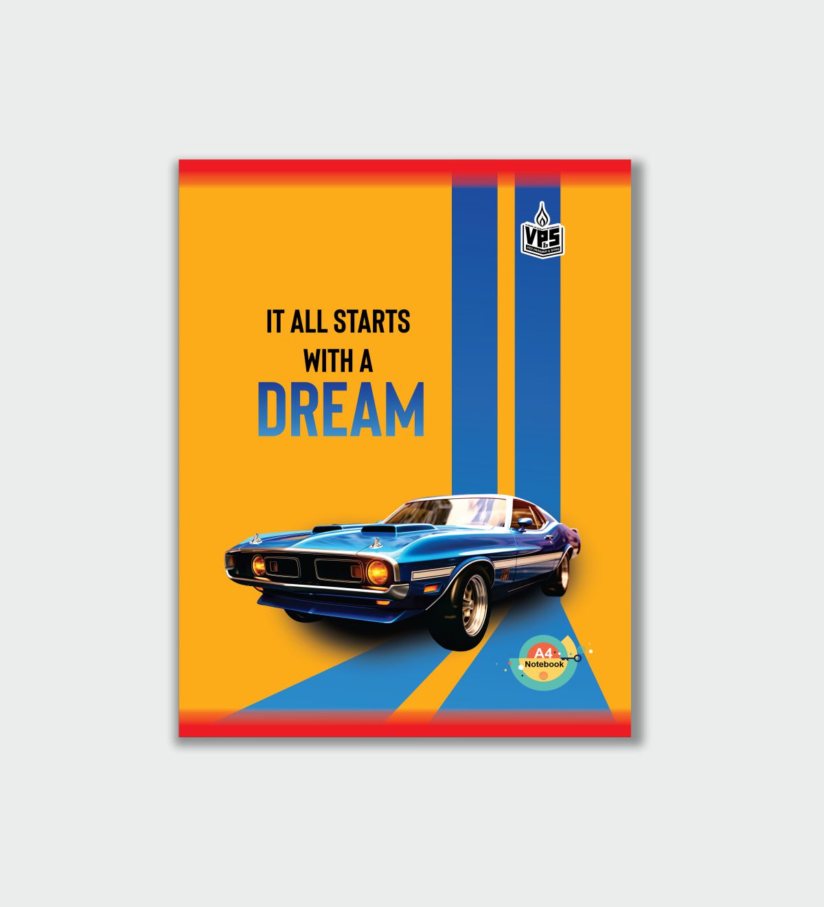 VPS A4 Soft Cover Notebook - 96 Pages