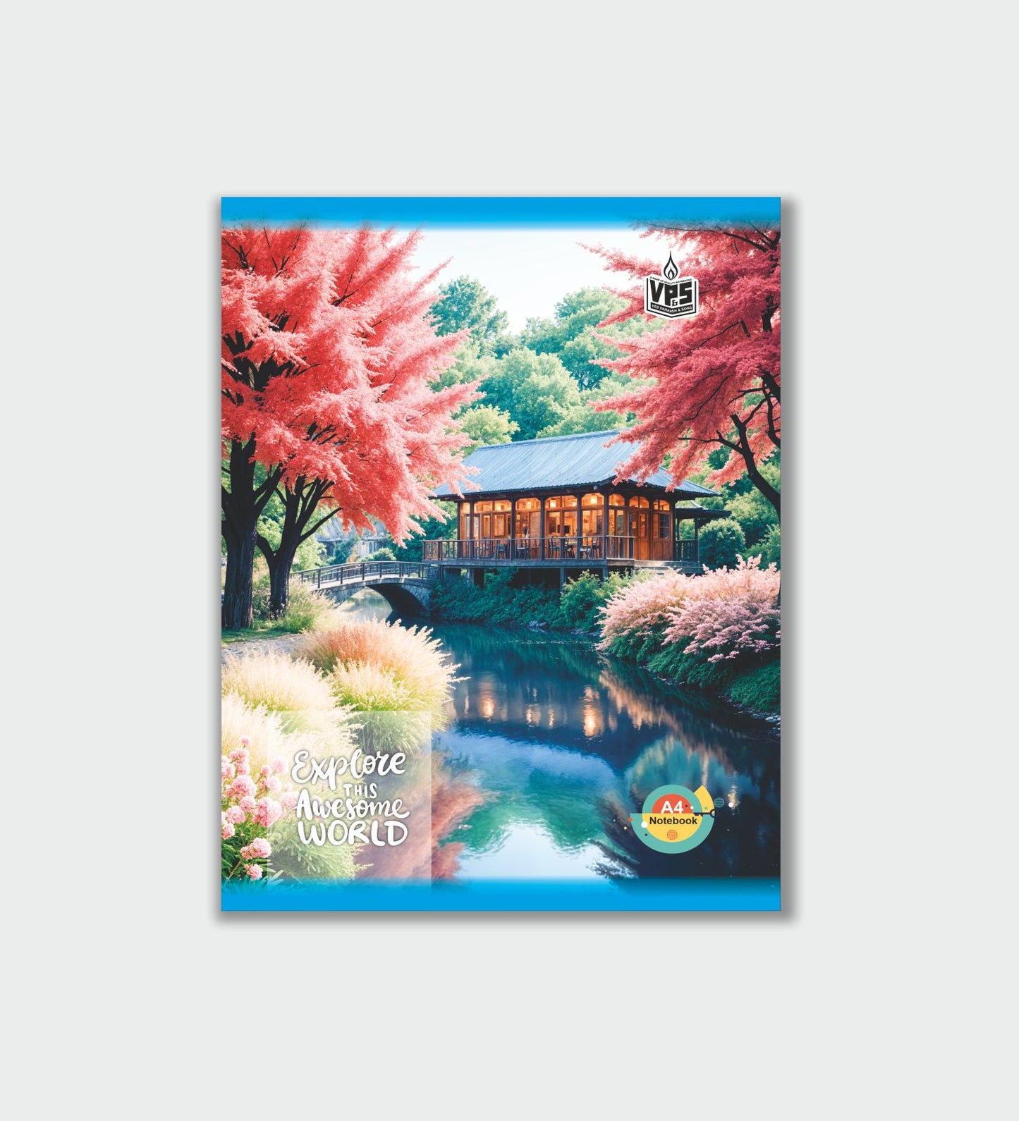 VPS A4 Soft Cover Notebook - 192 Pages