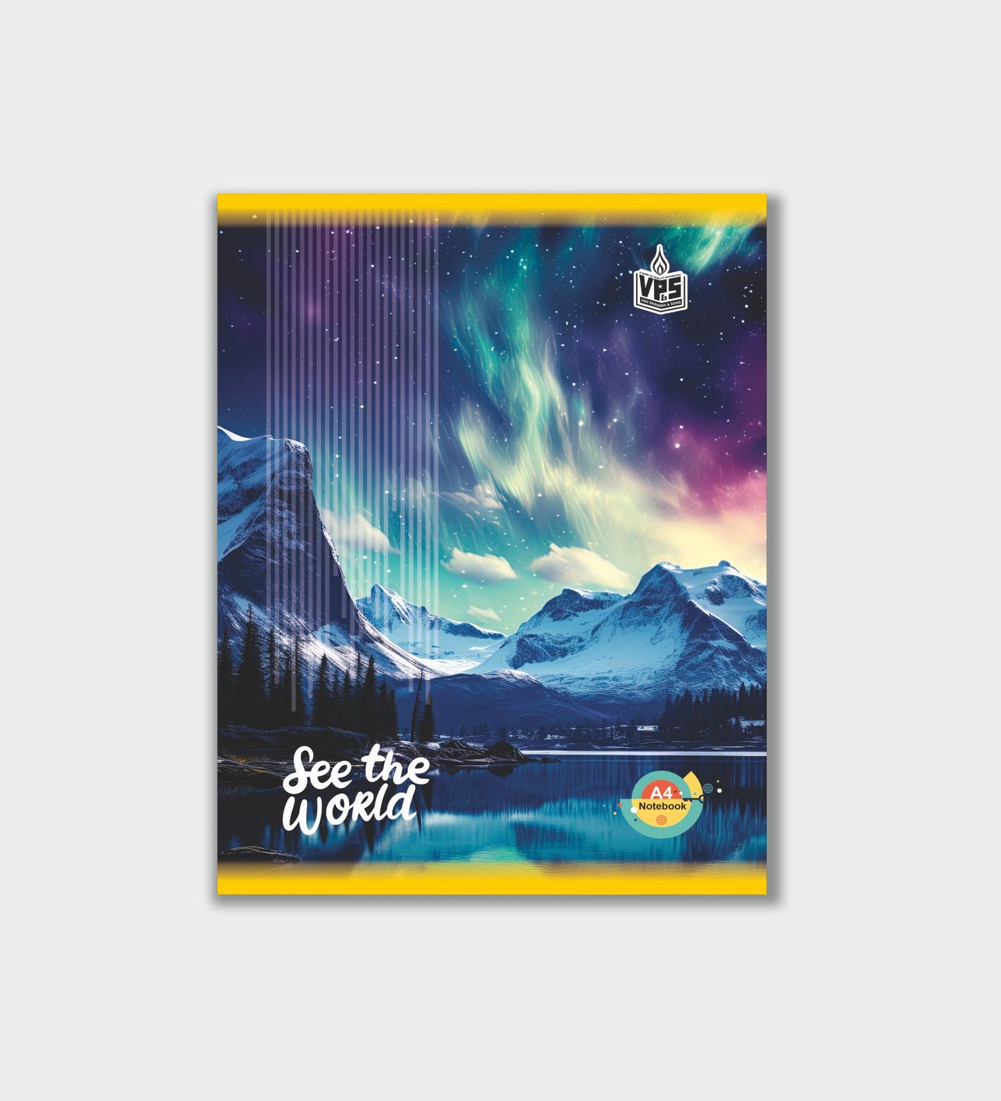 VPS A4 Soft Cover Notebook - 192 Pages