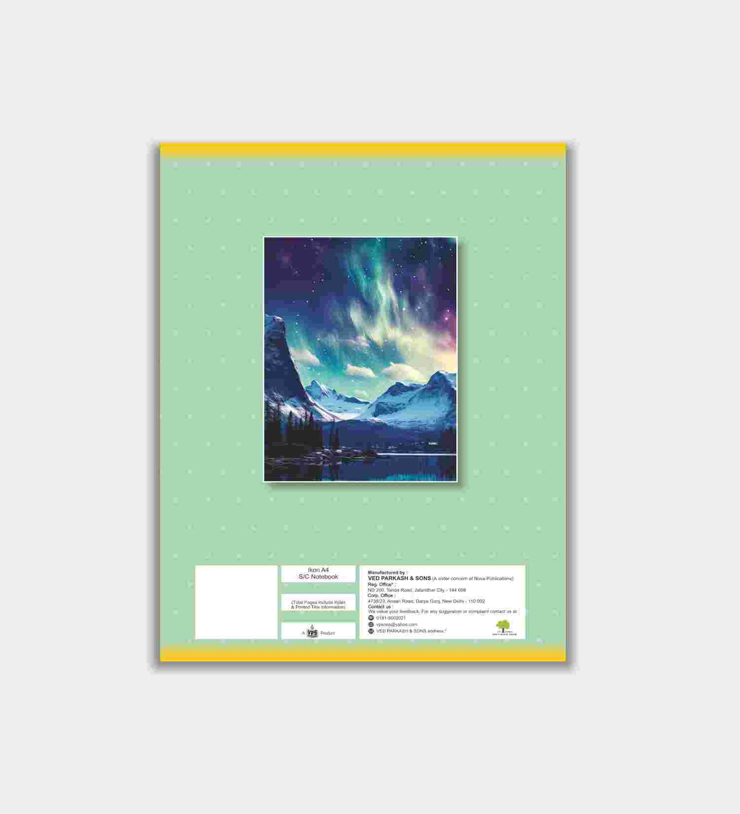 VPS A4 Soft Cover Notebook - 280 Pages
